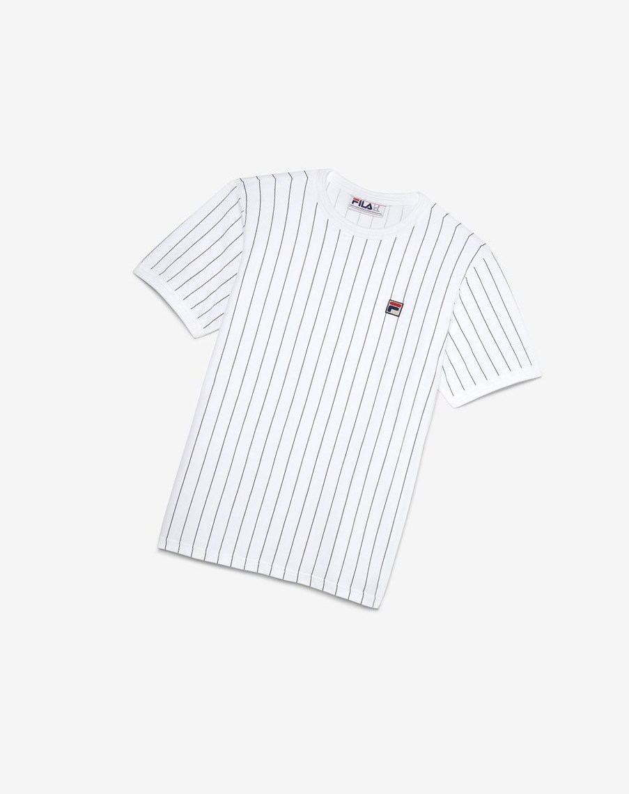 Fila Guillo Tee Blancas | 76HQFKRWU