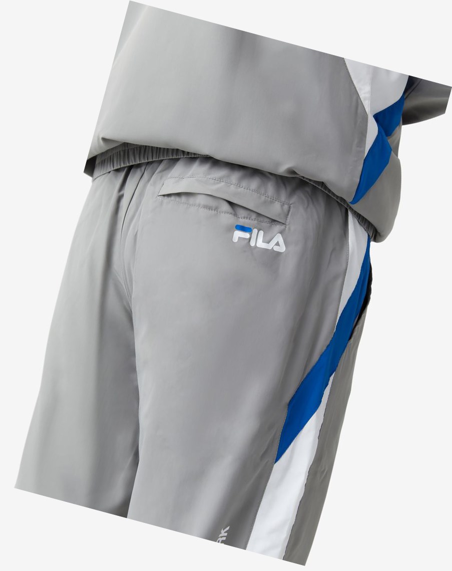 Fila Gustavo Pant Gris Blancas Azules | 56UHXQTBS