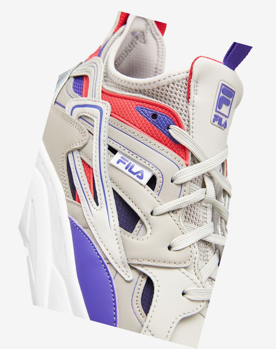 Fila Hallasan Sneakers Plateadas Azules Oscuro | 54EJPKXMI