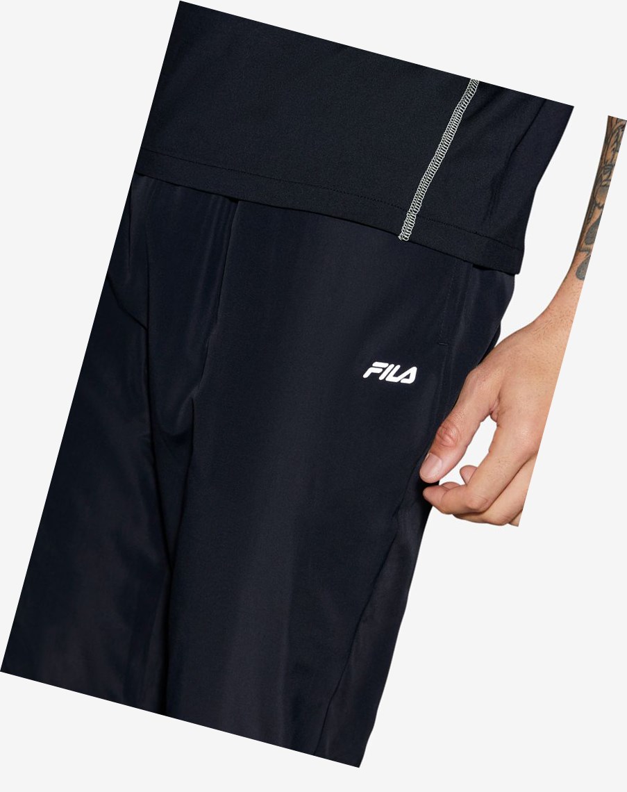 Fila Harris Jogger Negras Plateadas | 28YSKMUZW