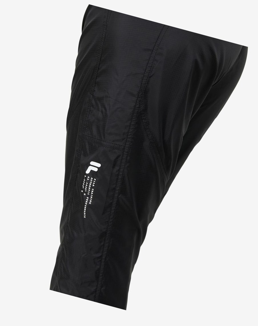 Fila High Intensity Viento Pant Negras Blancas | 04UYNWXLA