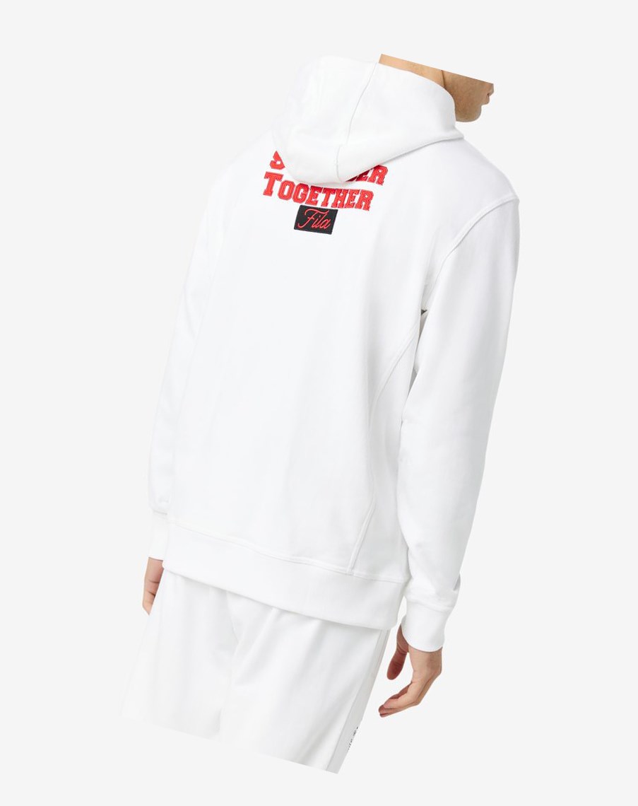 Fila Hunt Hoodie Blancas | 34DMOSJAP