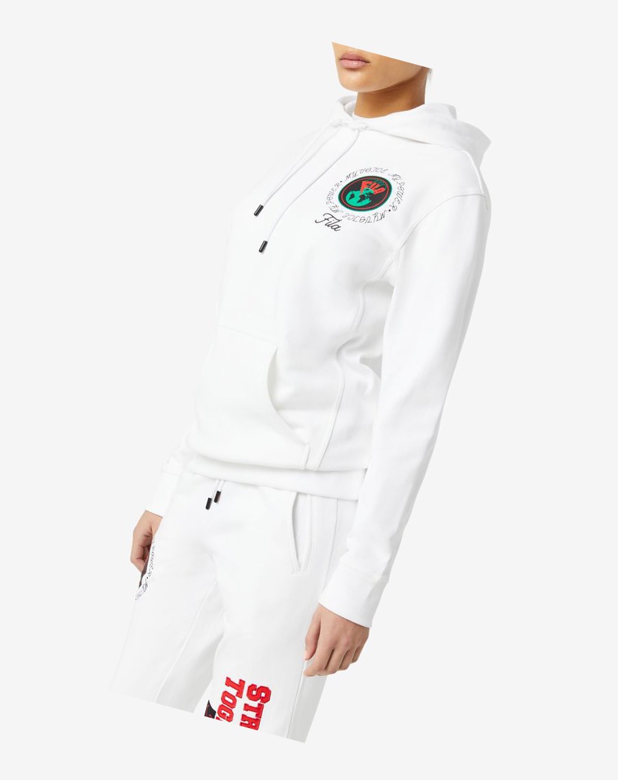 Fila Hunt Hoodie Blancas | 34DMOSJAP