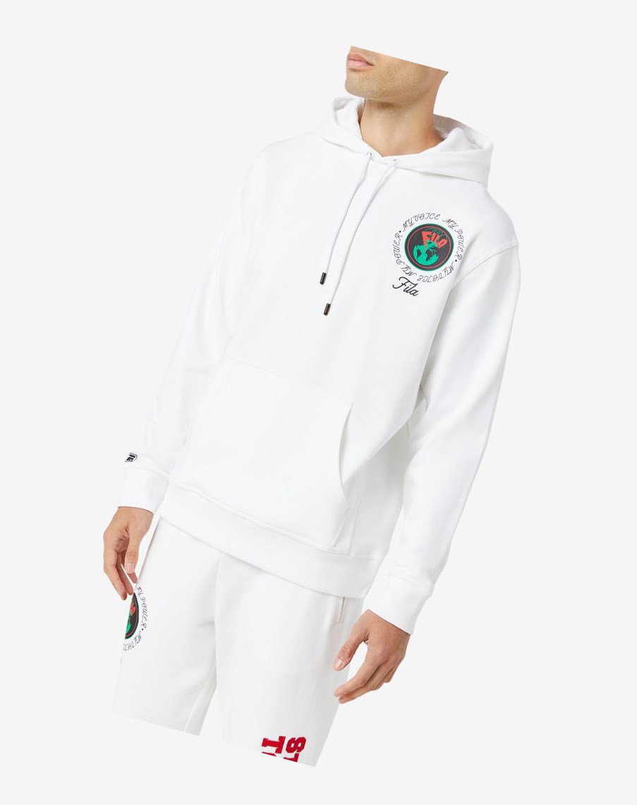 Fila Hunt Hoodie Blancas | 46XHELZSB