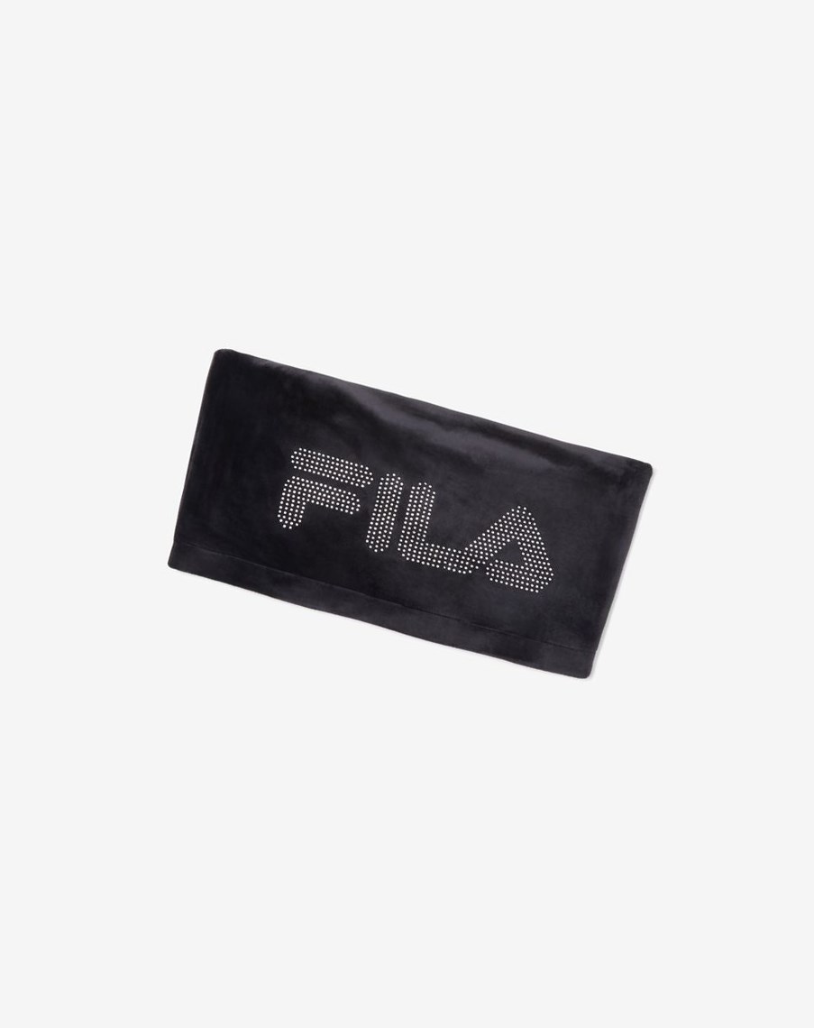 Fila Iman Bandeau Top Negras | 62MHBKQGZ