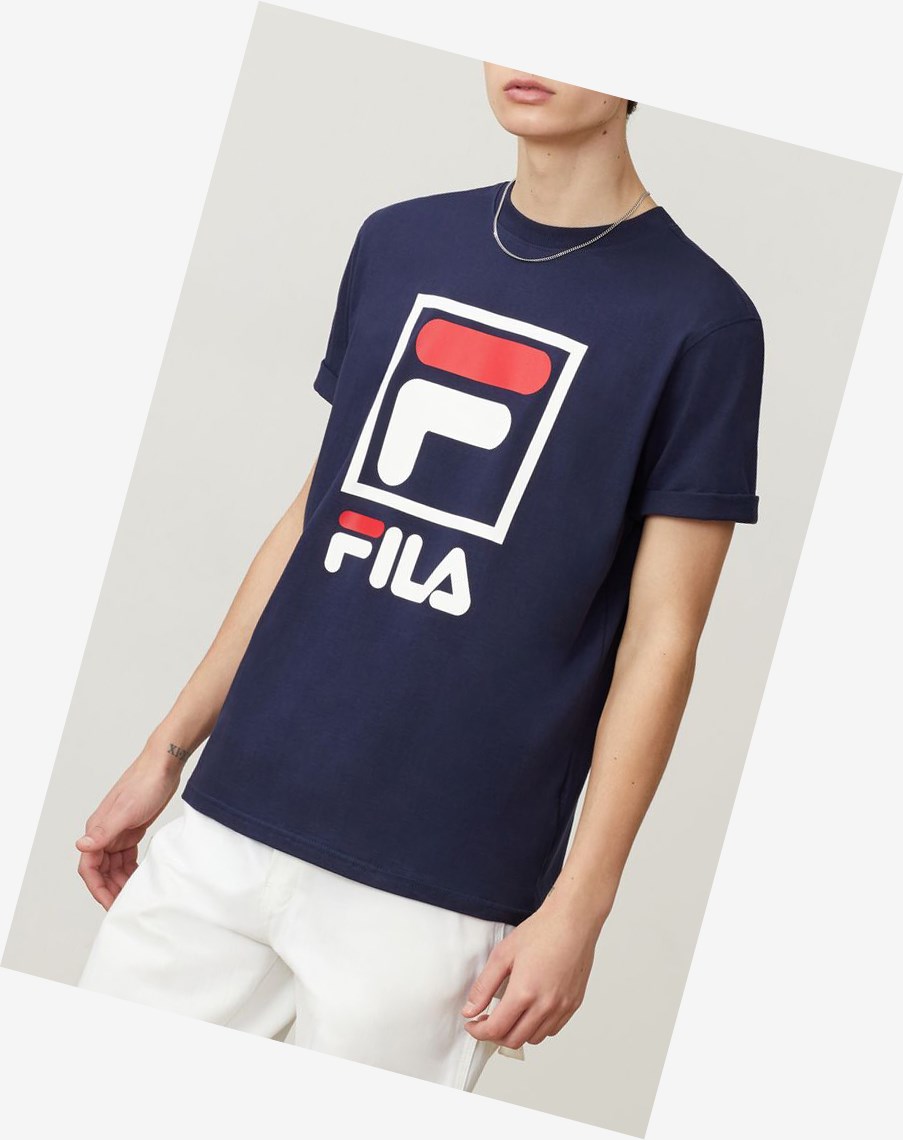 Fila Jack Tee Peac/Wht/Cred | 85RJKGCID