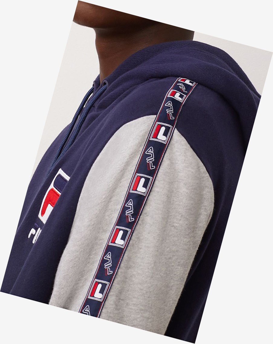 Fila Jacopo Hoodie Peac/Lgrym/Wht | 56SKEYCLW