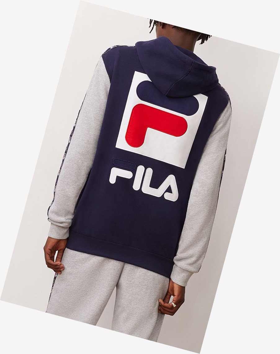 Fila Jacopo Hoodie Peac/Lgrym/Wht | 56SKEYCLW