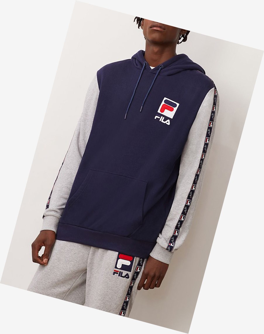 Fila Jacopo Hoodie Peac/Lgrym/Wht | 56SKEYCLW