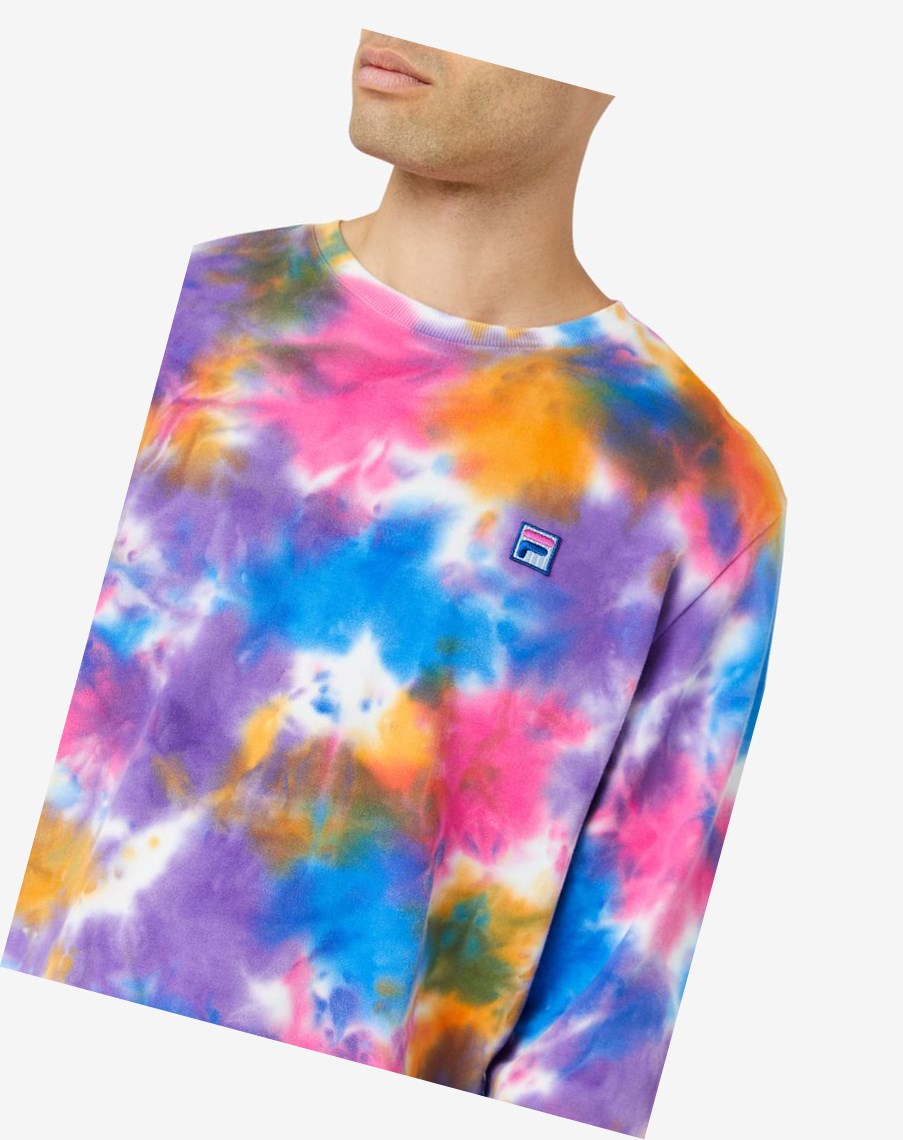 Fila Jamie Tie Dye Crewneck Sueter 486 Tie Dye | 46BLYKSWC