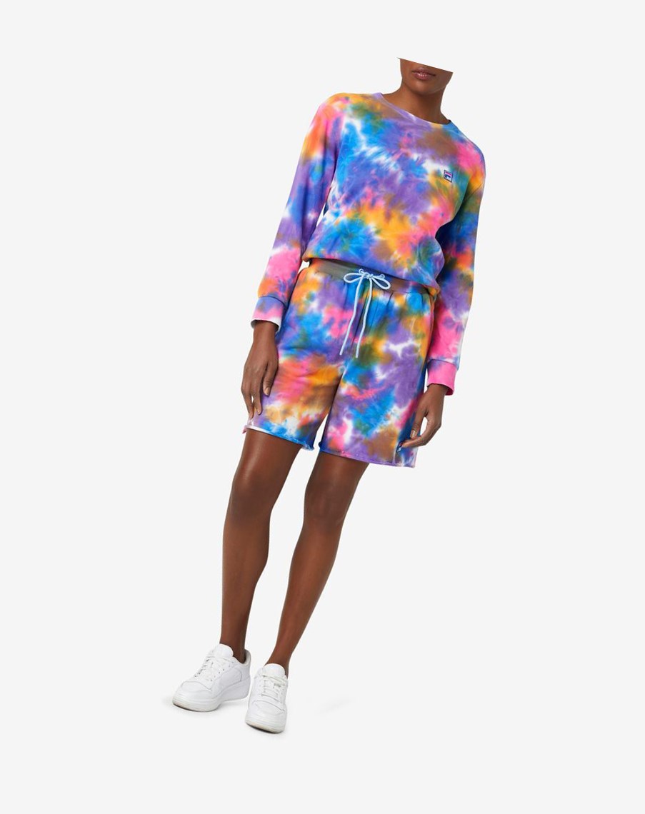 Fila Jamie Tie Dye Crewneck Sueter 486 Tie Dye | 46BLYKSWC