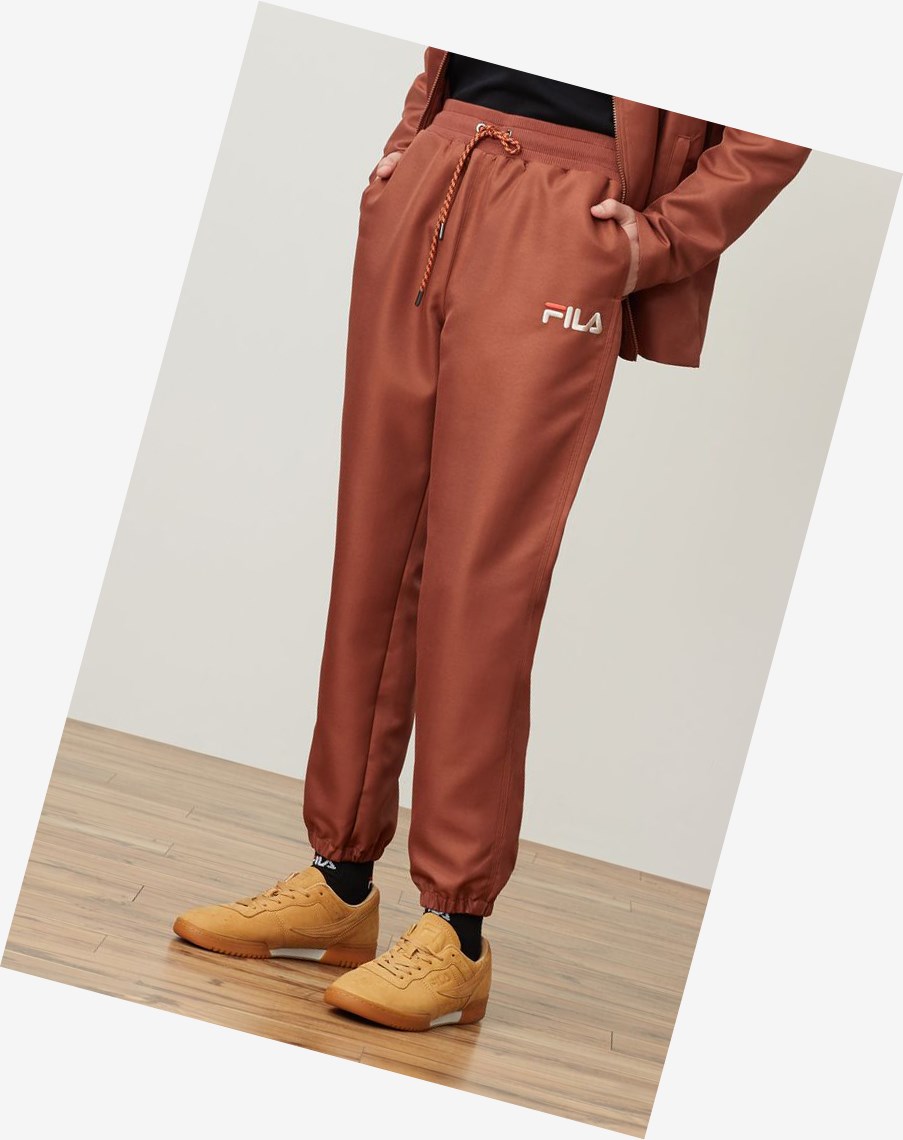 Fila Jupiter Pant 223 Mahogany / Cement / Chili | 25WRCYQAT