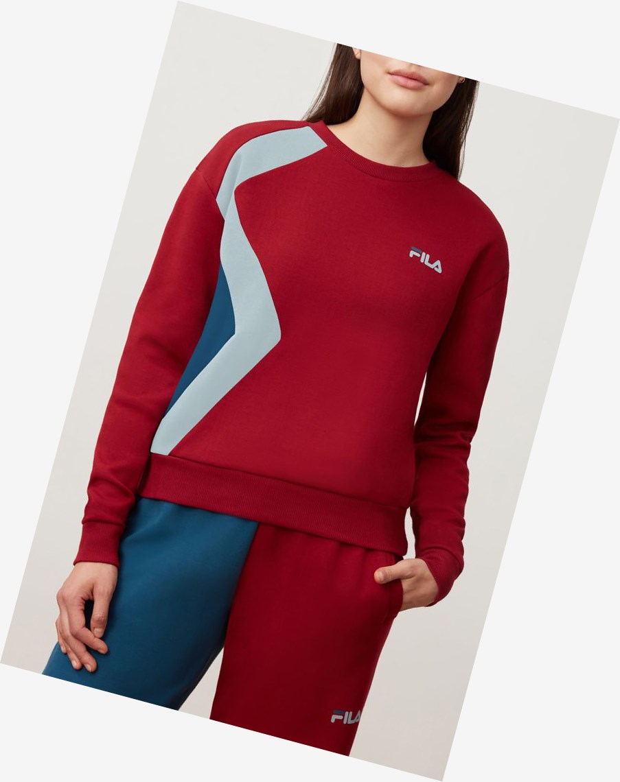 Fila Kazuno Sweatshirt Bred/Tour/Ddiv | 46KRQMYGF