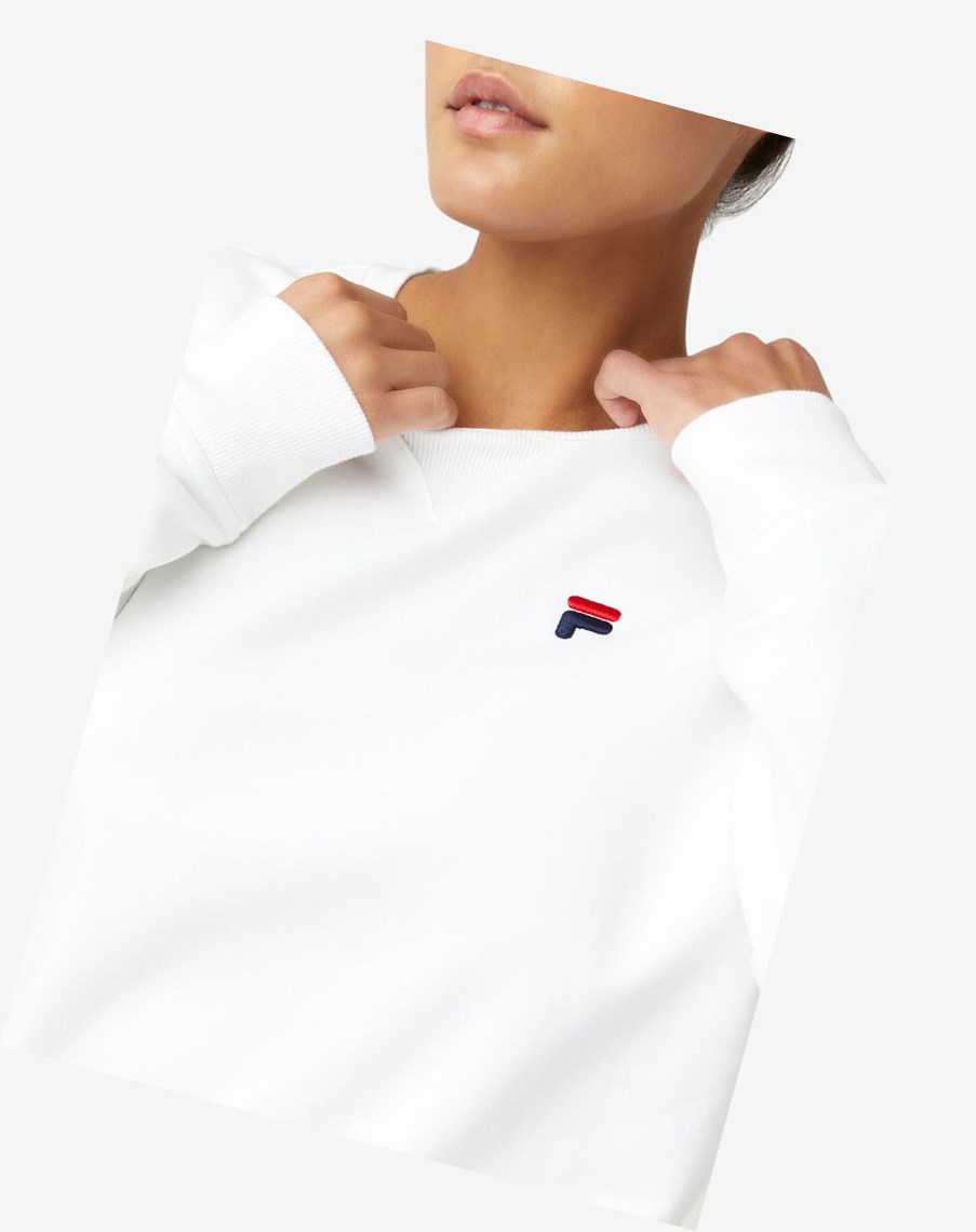 Fila Kieve Sweatshirt Blancas | 61NKXITYM