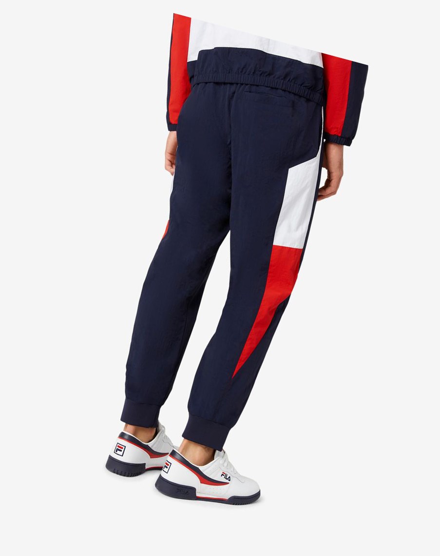 Fila Klio Windpant Peac/Wht/Cred | 84CIRJYGQ