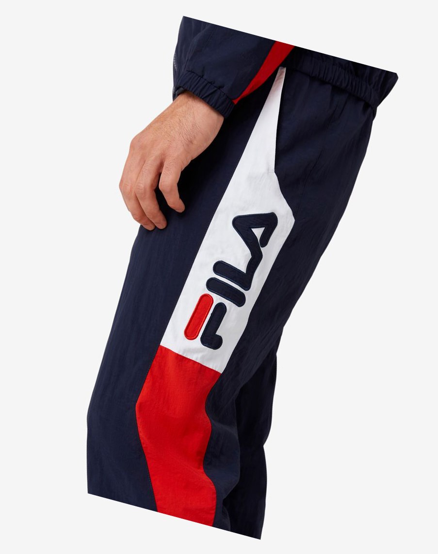 Fila Klio Windpant Peac/Wht/Cred | 84CIRJYGQ