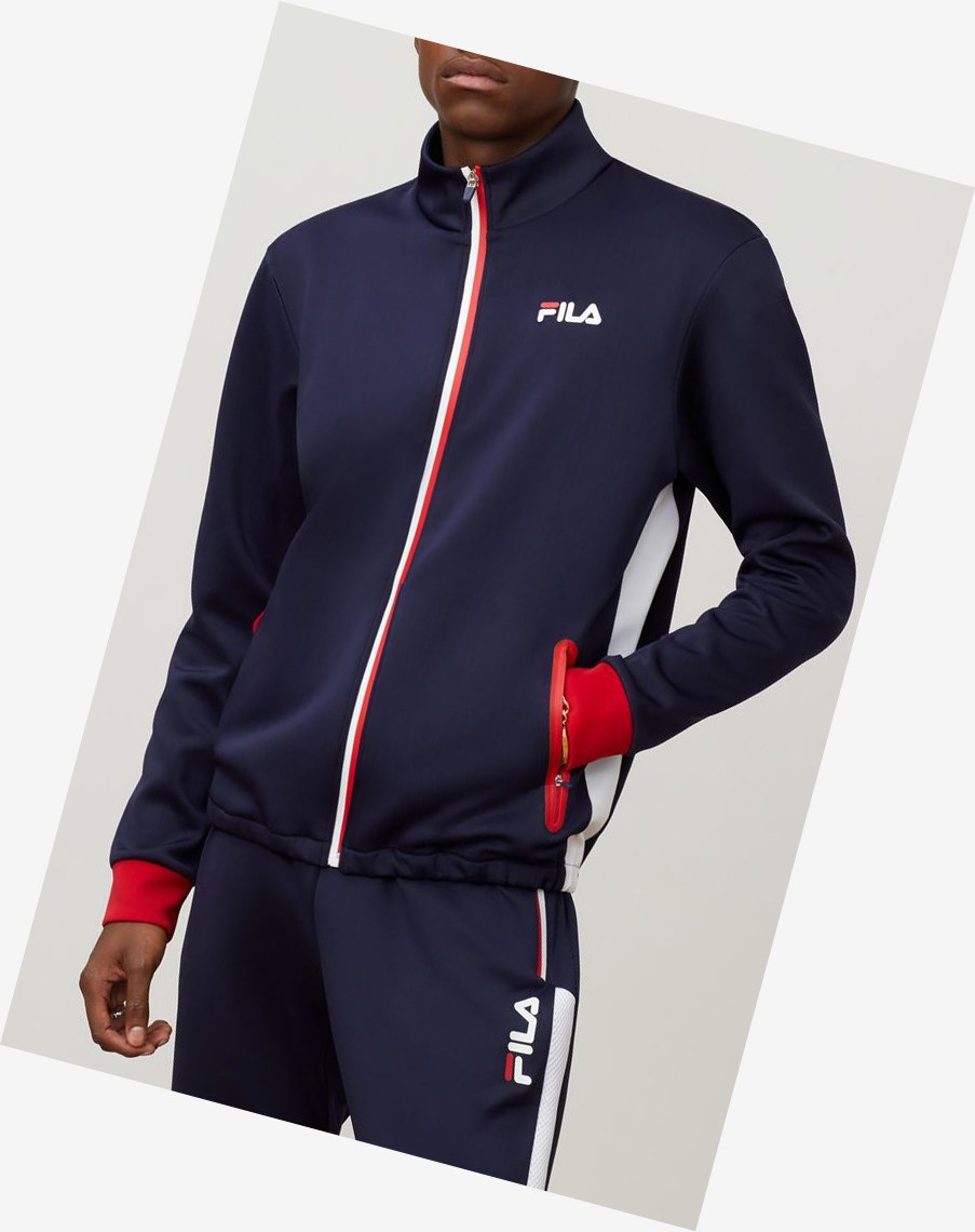 Fila Lacklen Jacket Peac/Cred/Wht | 48LOFDCJS