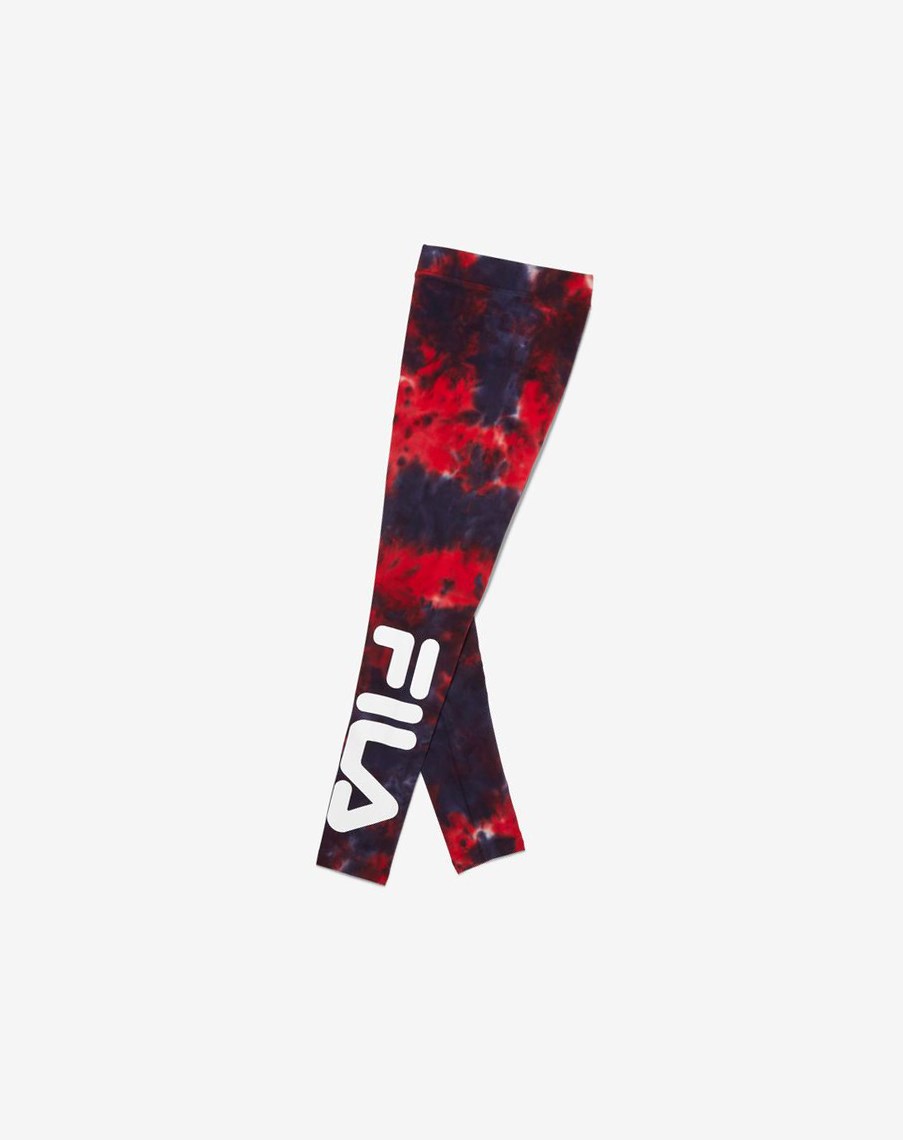 Fila Laila Tie Dye Legging Rojas | 95ZSXJECU