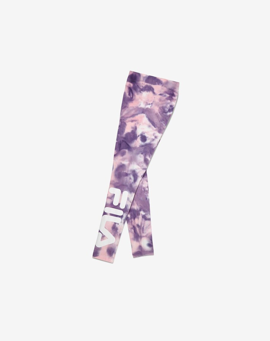 Fila Laila Tie Dye Legging Rosas | 63DHQBZEG