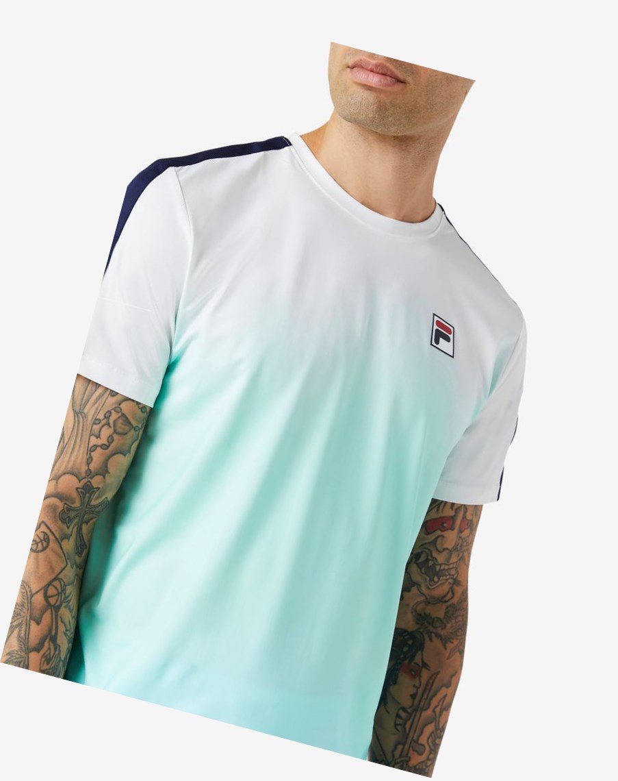 Fila Legends Ombre Crew Blancas Azul Marino | 28XNJKWYA