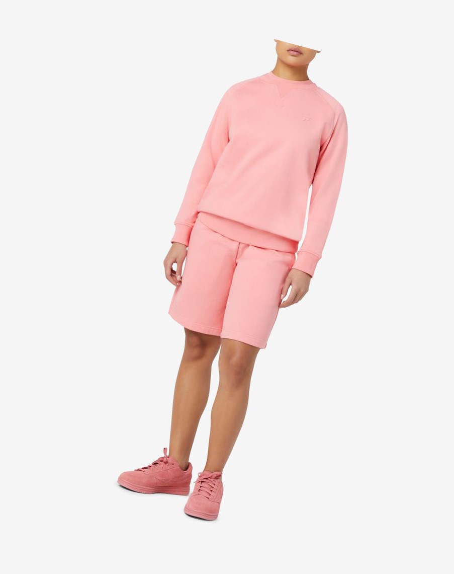 Fila Logan Crewneck 681 Strawberry Ice | 51ODAVCTE