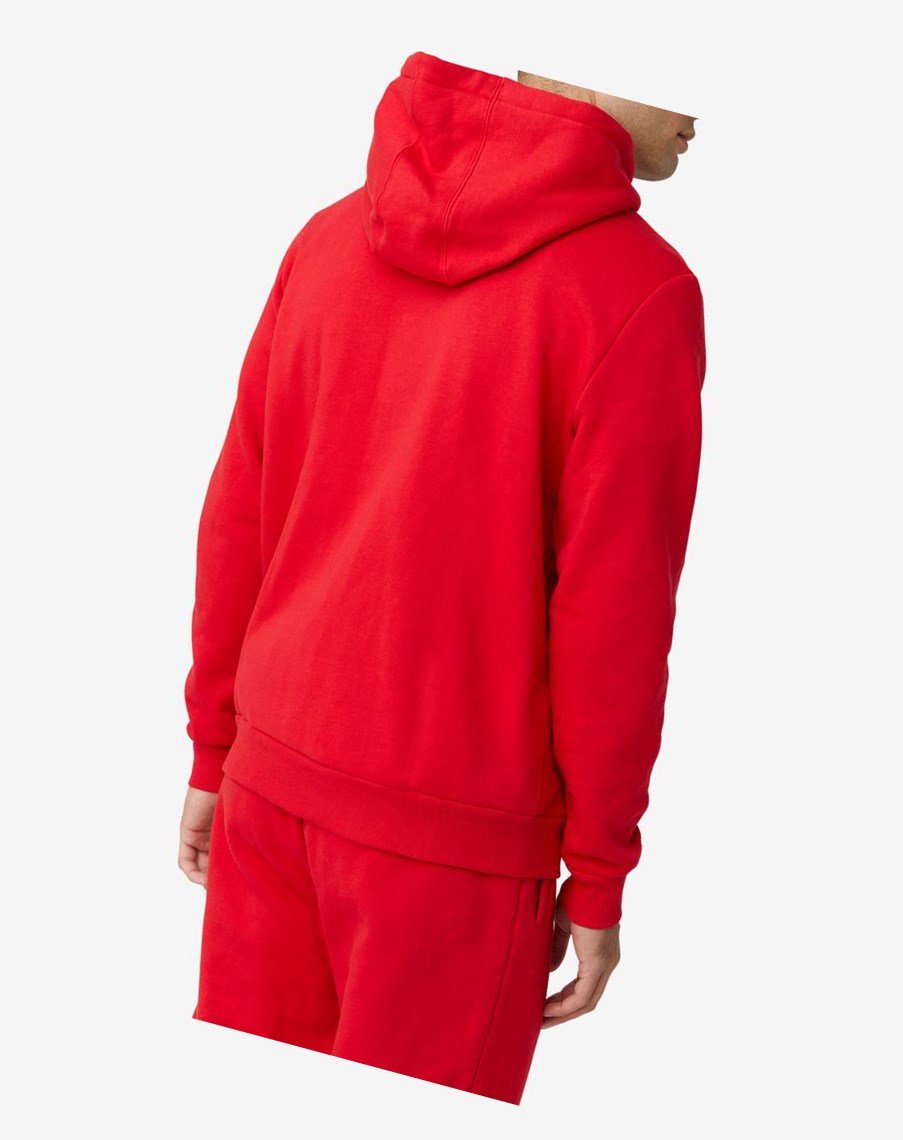 Fila Luka Hoodie Rojas | 98EYGTJXA