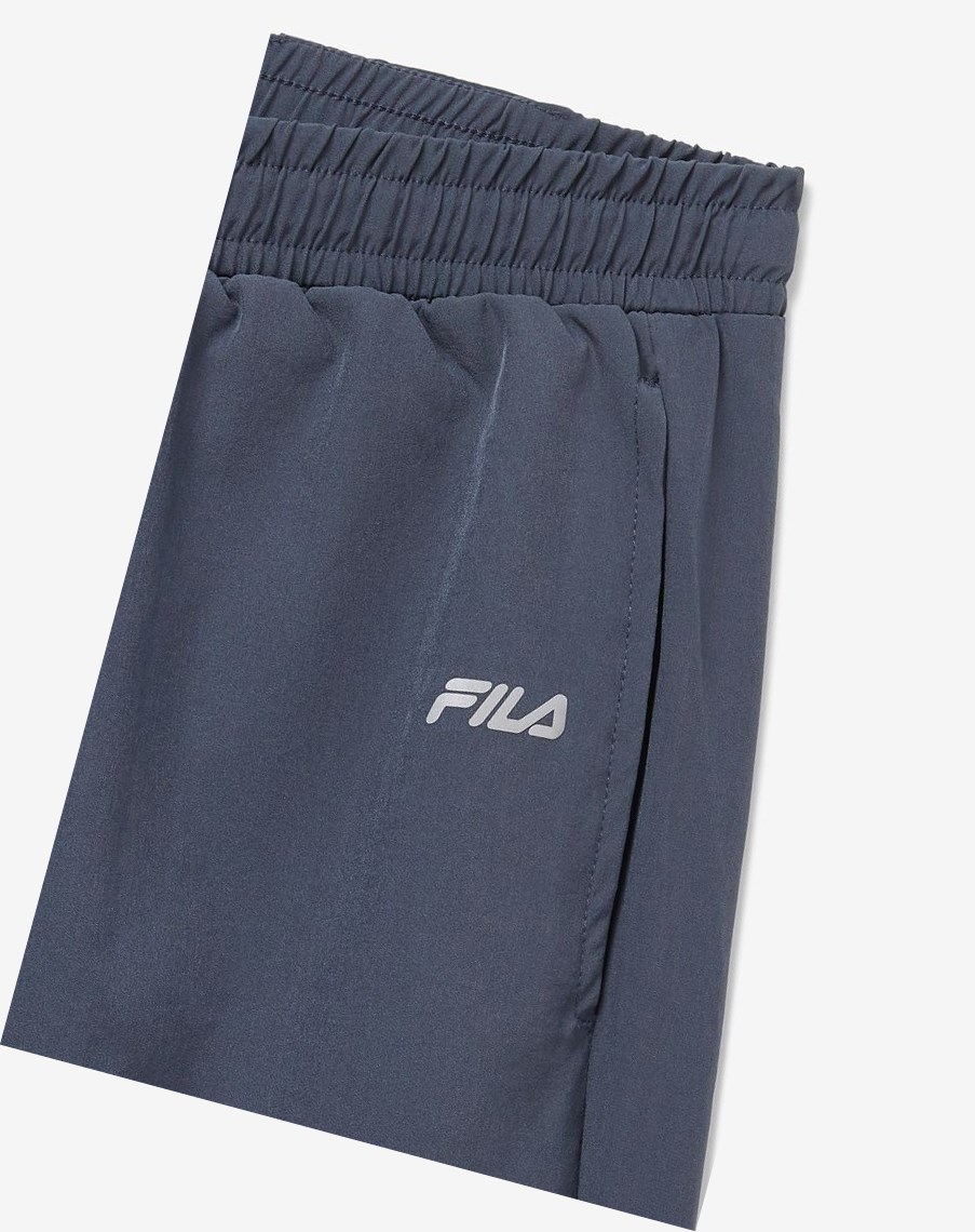 Fila Maaz Corta Plateadas Negras | 63WDPFJQK