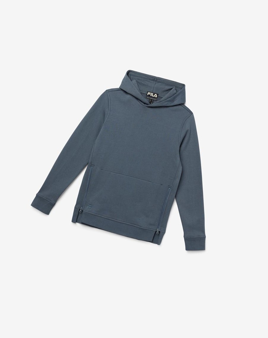 Fila Maddox Pullover Hoodie 033 Turbulence | 51EPZVNAC