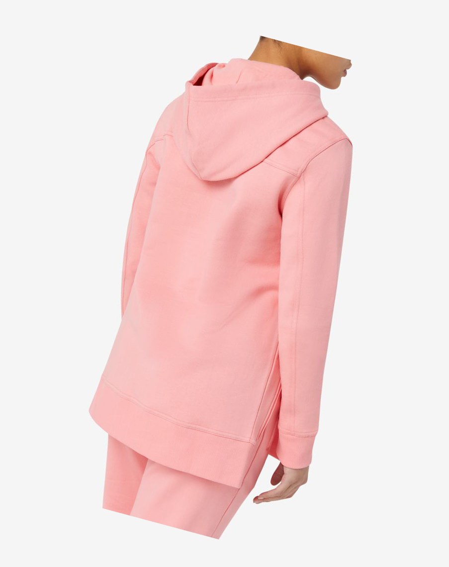 Fila Maddox Pullover Hoodie 681 Strawberry Ice | 18YBLUQEI