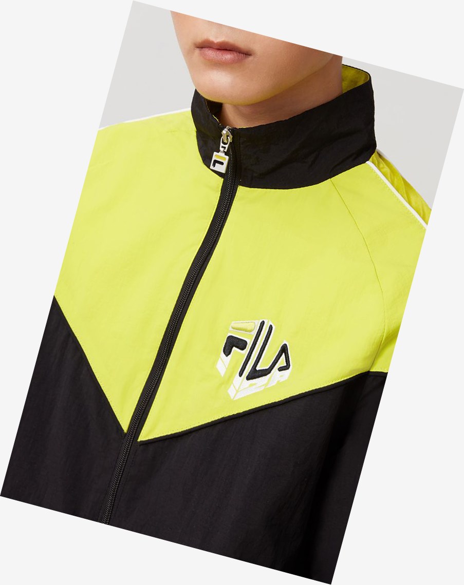 Fila Malcom Pista Suit Jacket Blk/Sulph | 87COURKIT