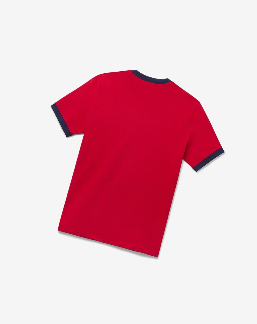 Fila Marconi Ringer Tee Rojas | 18UOWSBNR