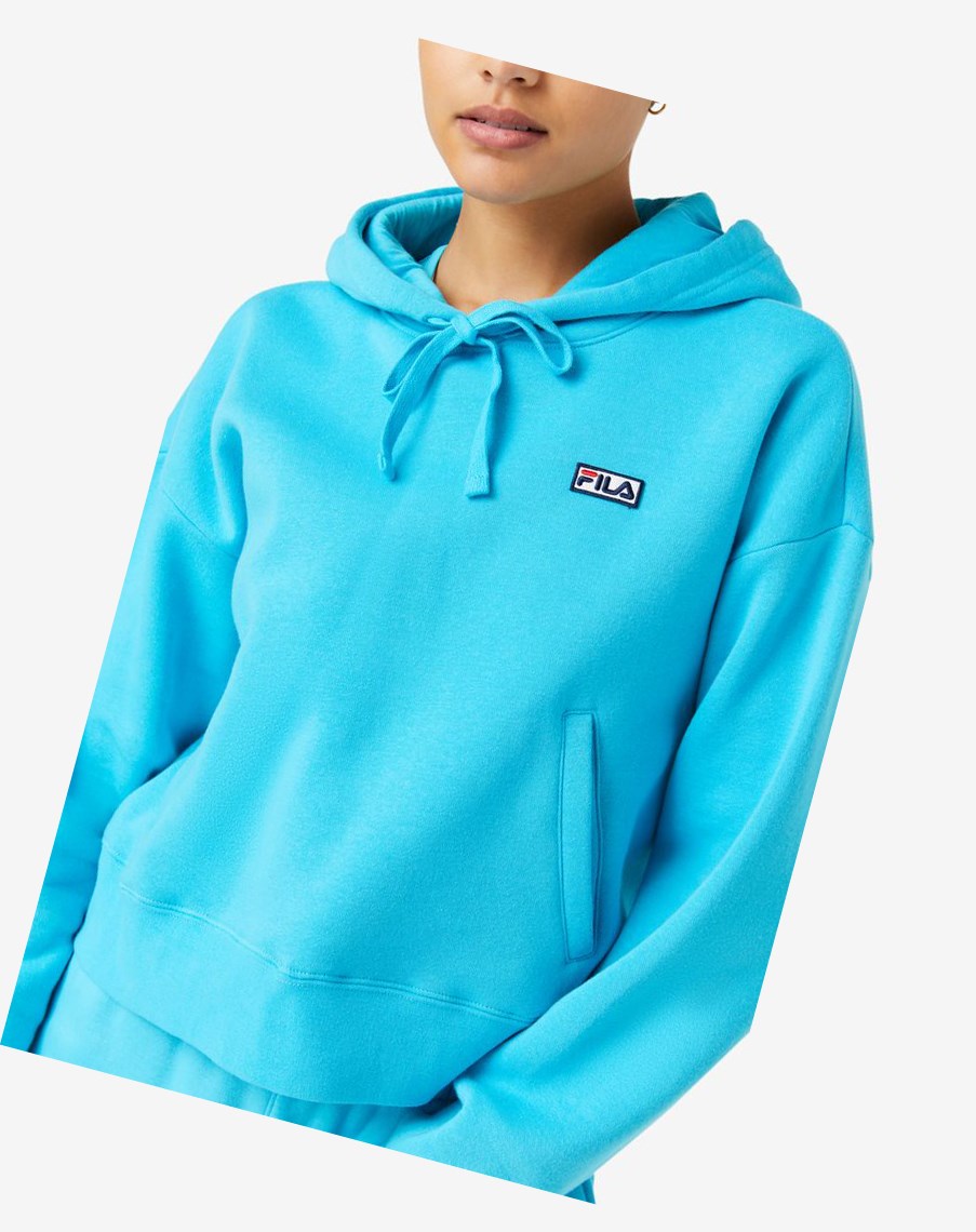 Fila Marina Hoodie Azules | 13TDYJCSK