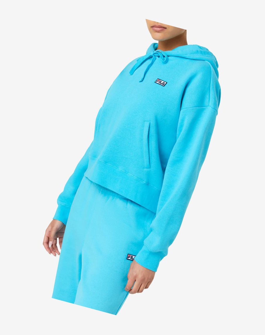 Fila Marina Hoodie Azules | 31TNUFYXR