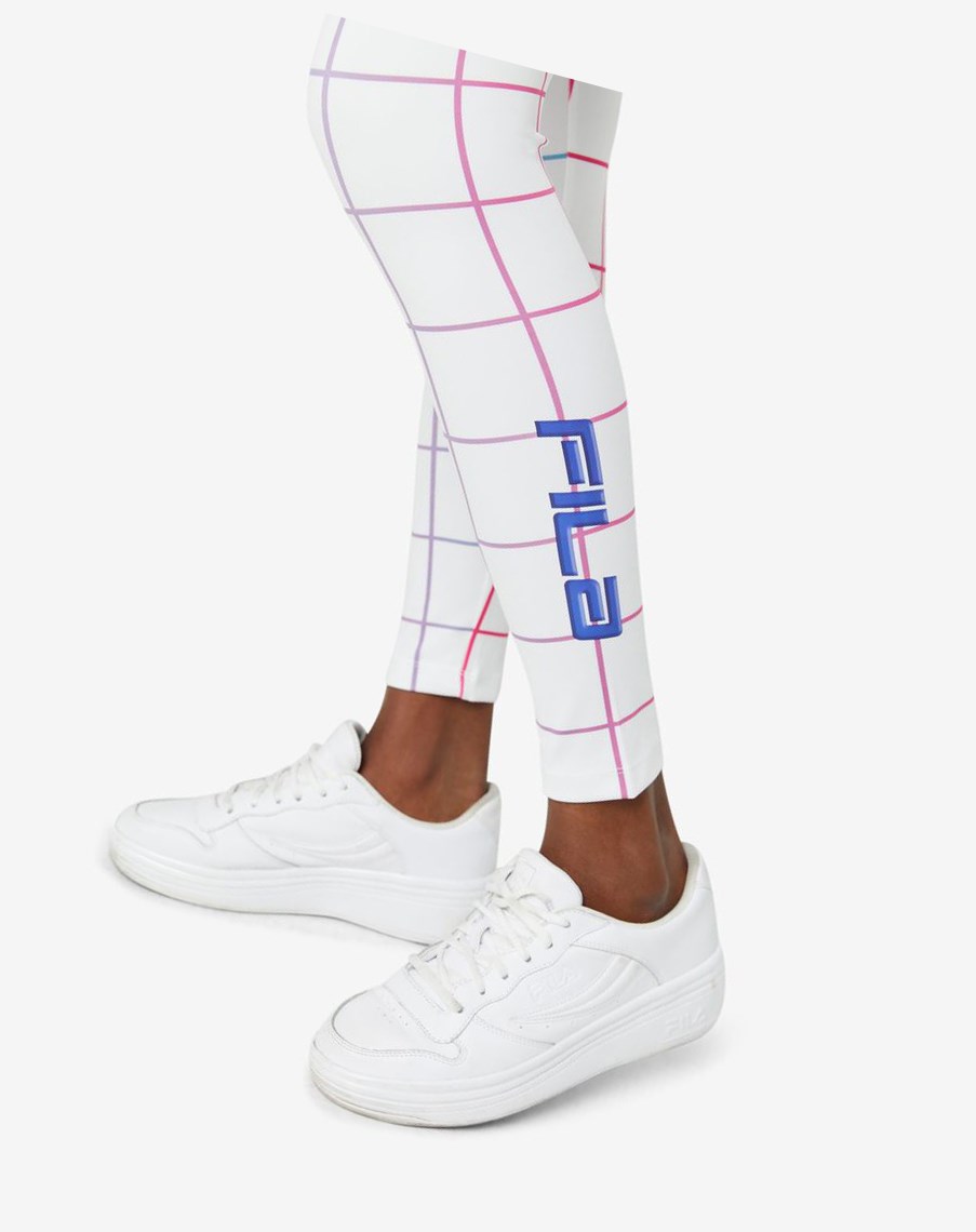 Fila Massima High Rise Legging Blancas | 71AGLPCOW