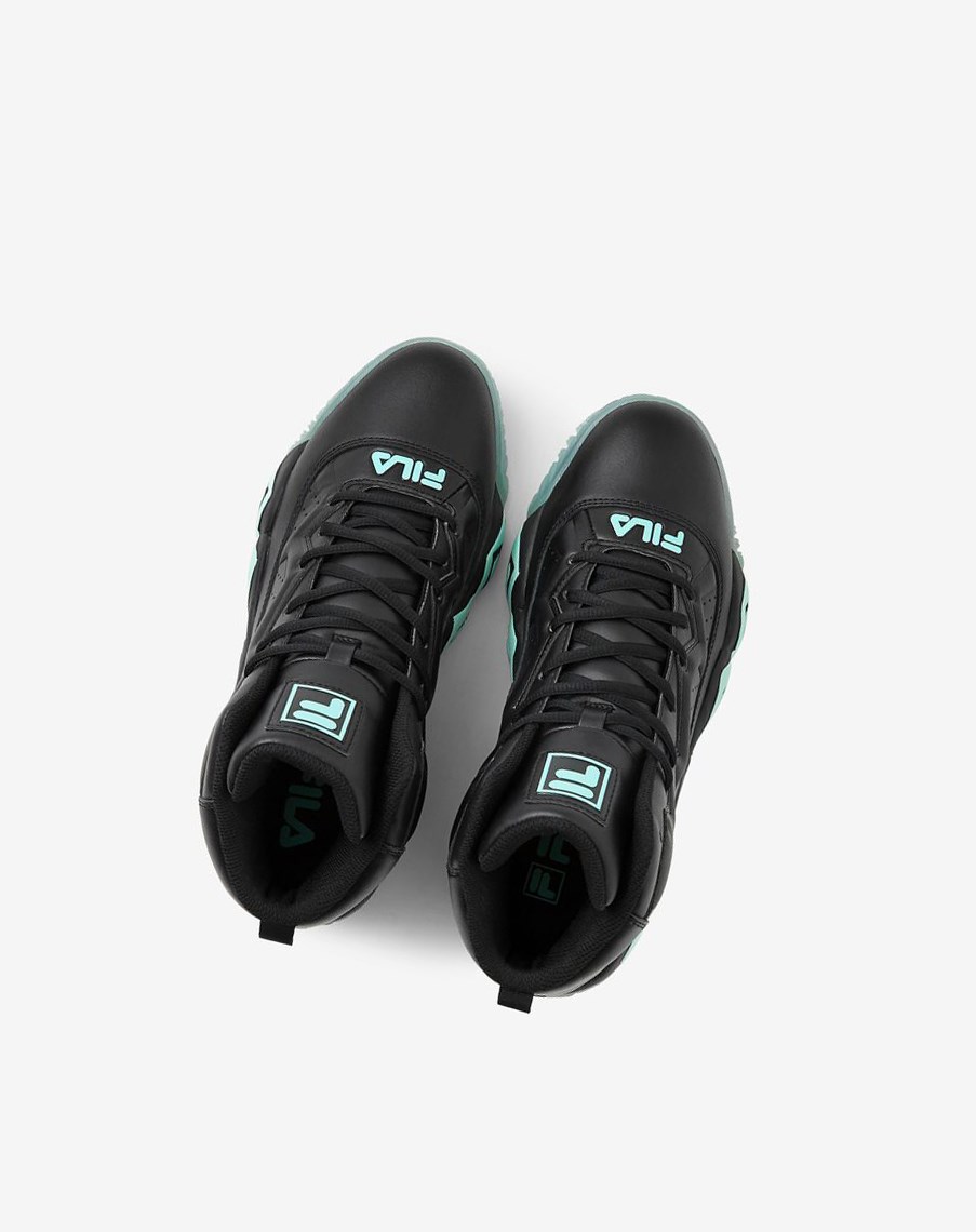 Fila Mb Gid Sneakers Negras Negras Verde Menta | 21MWDYRIF