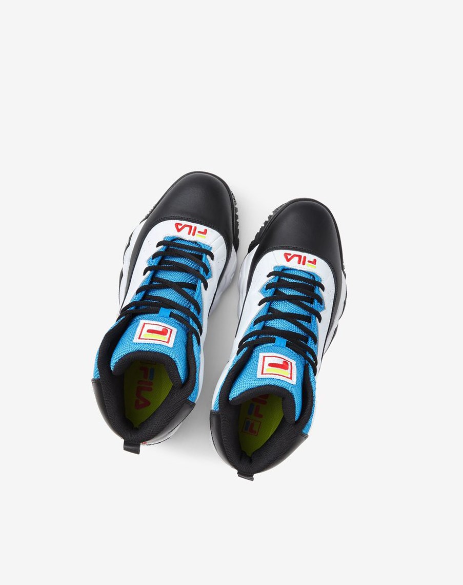 Fila Mb Sneakers Blancas Negras Azules | 05TNAWCXP