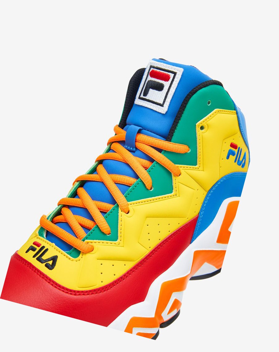 Fila Mb Sneakers Rojas Azules Limón | 70SOUDCWN