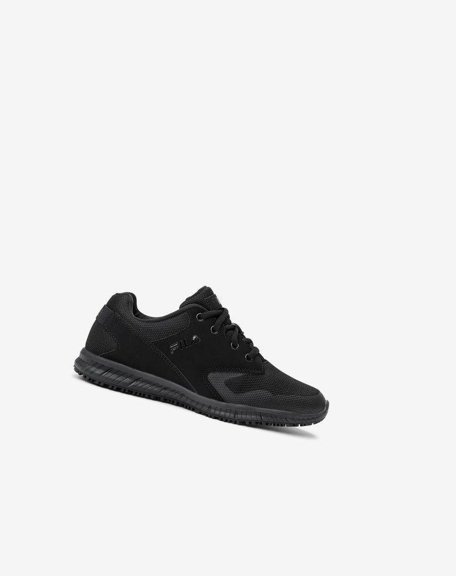 Fila Memory Layers Evo Slip Resistant Shoe Casuales Shoes Negras | 54NAIVYUH