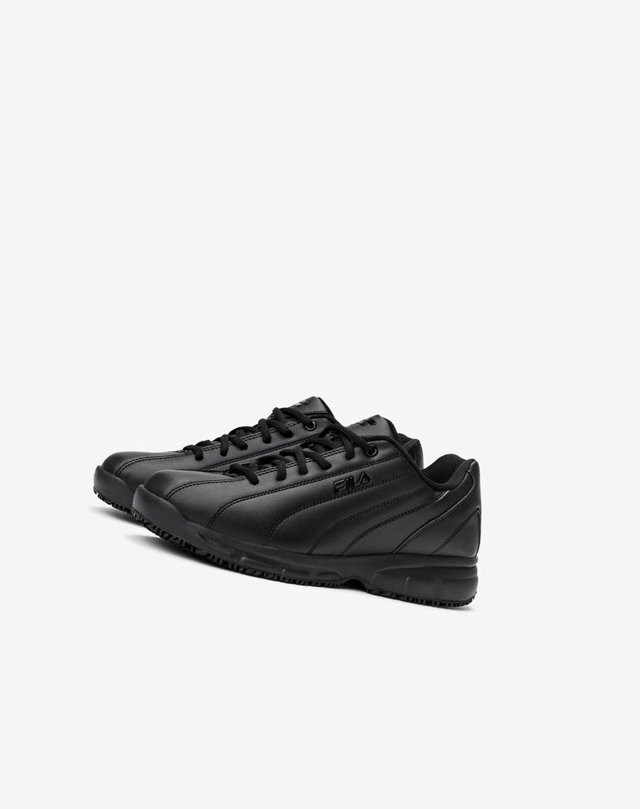 Fila Memory Niteshift Slip Resistant Shoe Casuales Shoes Blk/Blk/Blk | 38UQIAOVC