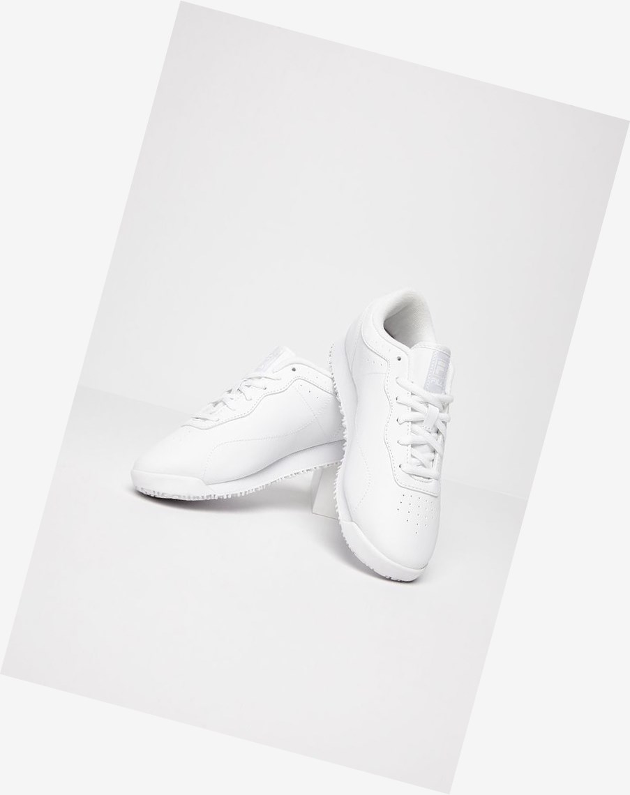 Fila Memory Viable Slip Resistant Shoe Casuales Shoes Wht/Wht/Wht | 12JILBPCH