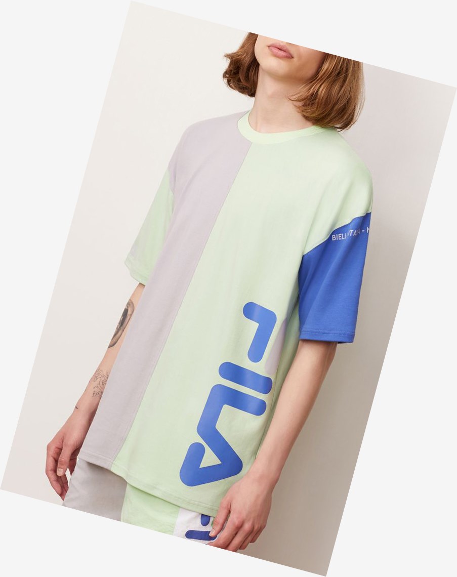 Fila Metis Tee Pgrn/Qgry/Ampb | 27WKJFLAS