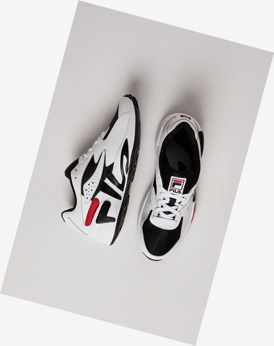 Fila Mindblower Tenis Shoes Blk/Fred/Wht | 08NVXWECG