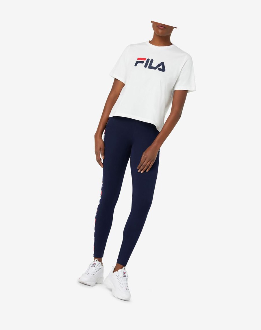 Fila Miss Eagle Tee Blancas | 79PLWFEYT