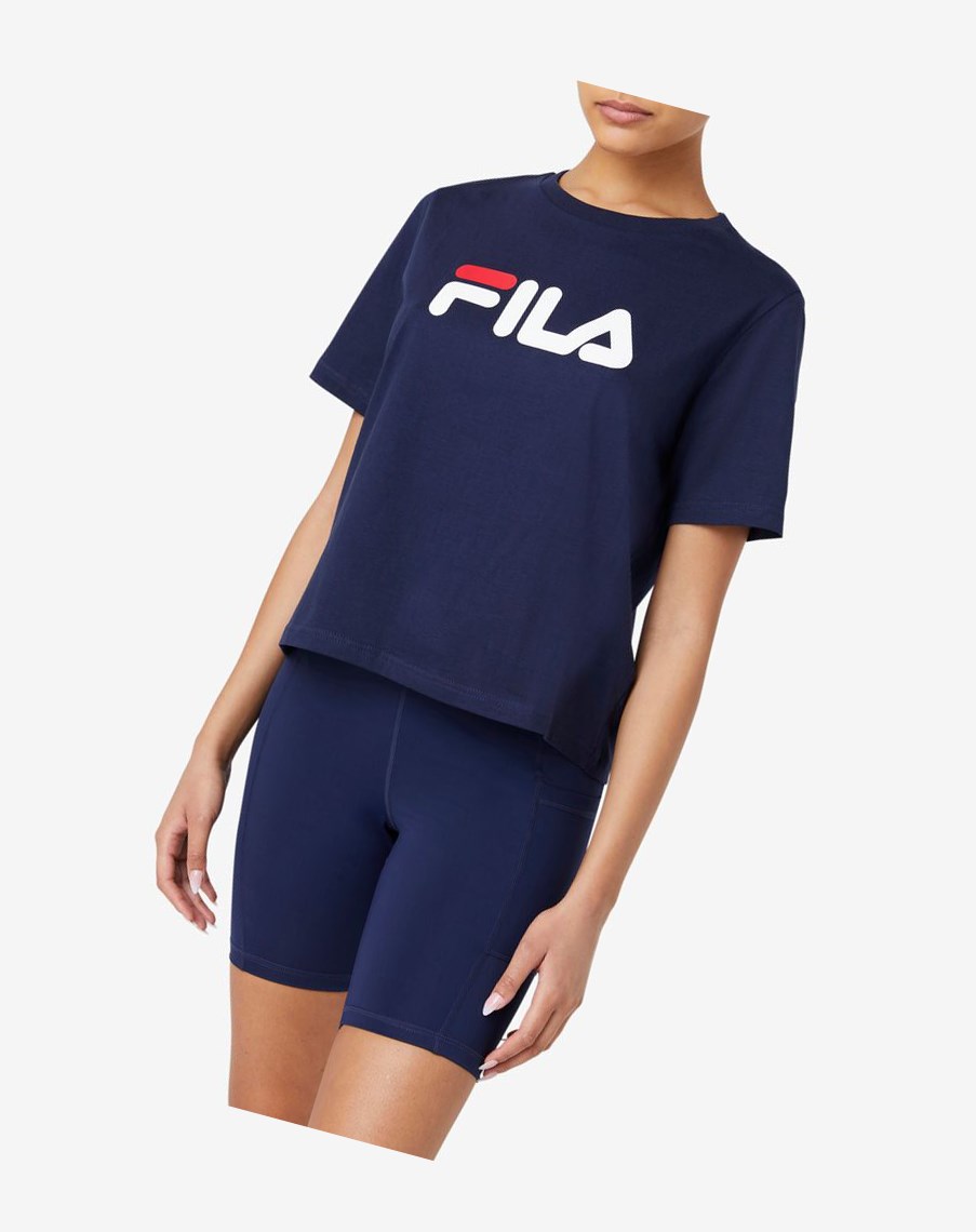 Fila Miss Eagle Tee Rojas Blancas | 26ESVYPZB