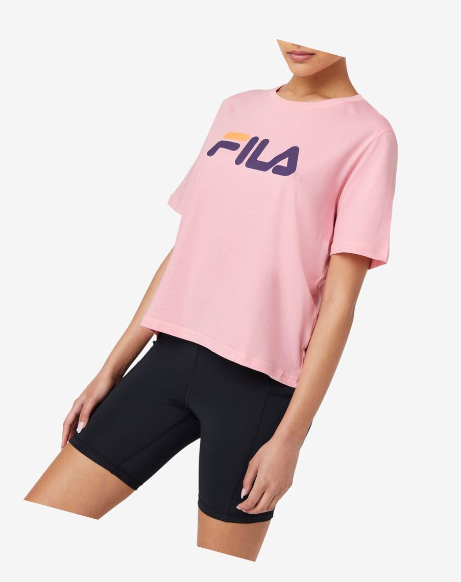 Fila Miss Eagle Tee Rosas Naranjas | 02LROEKHA