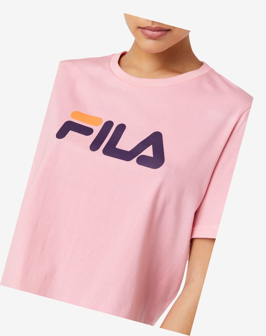 Fila Miss Eagle Tee Rosas Naranjas | 02LROEKHA