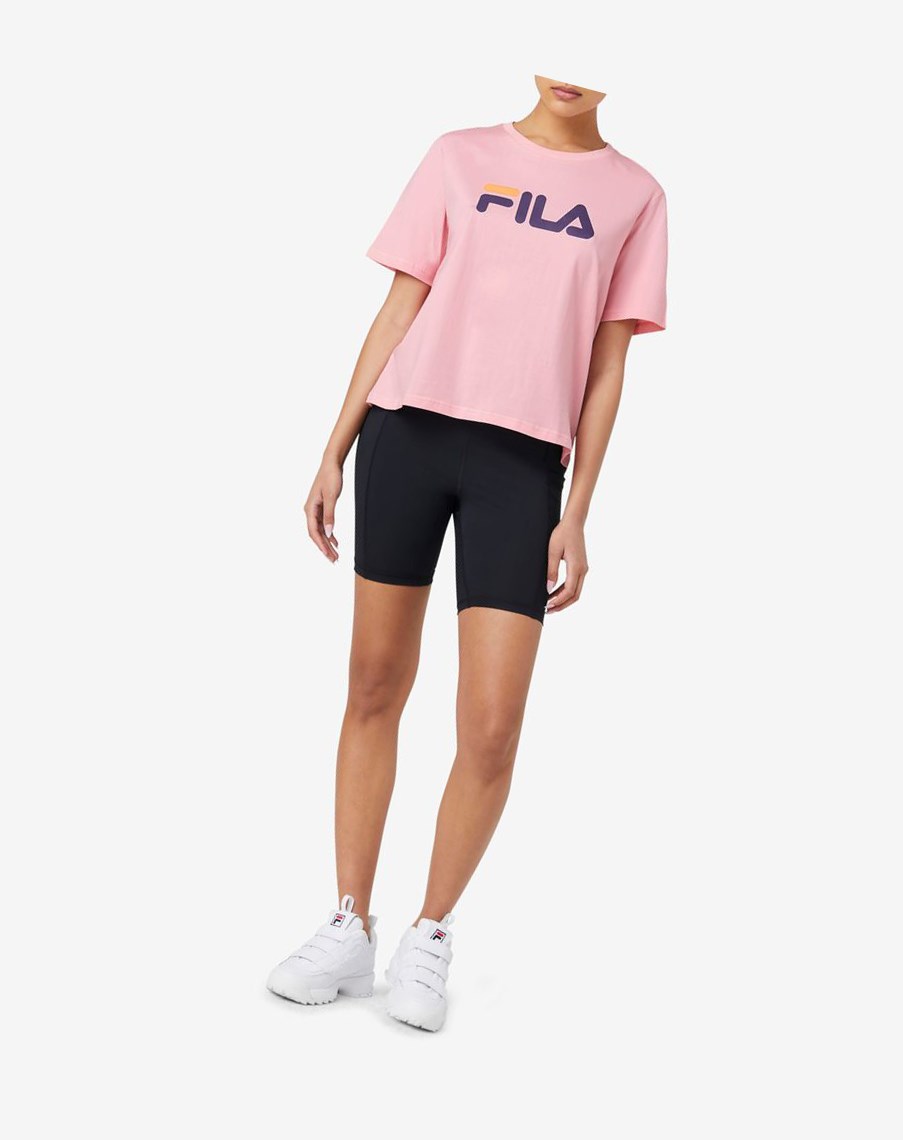 Fila Miss Eagle Tee Rosas Naranjas | 76CEWRVHK