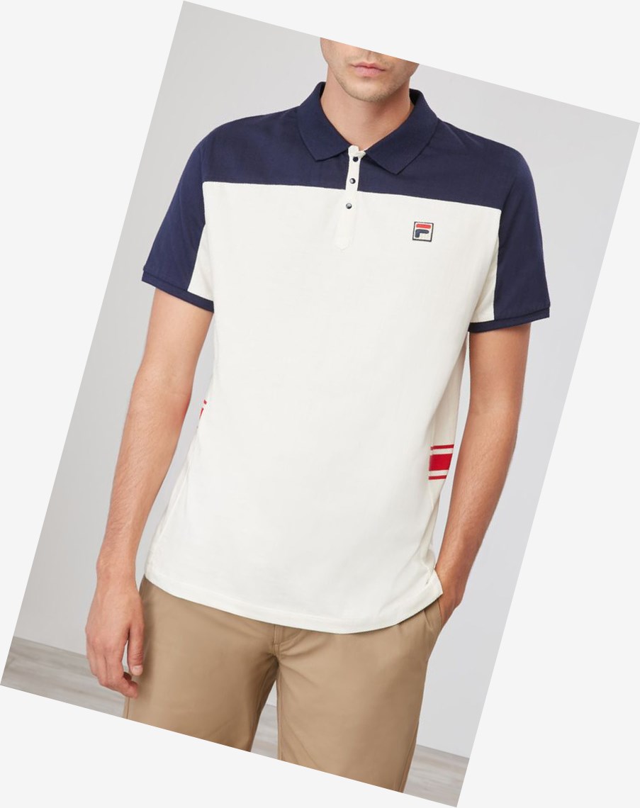 Fila Mivvi Polo Navy/Grd/Cred | 48OUEBIMN