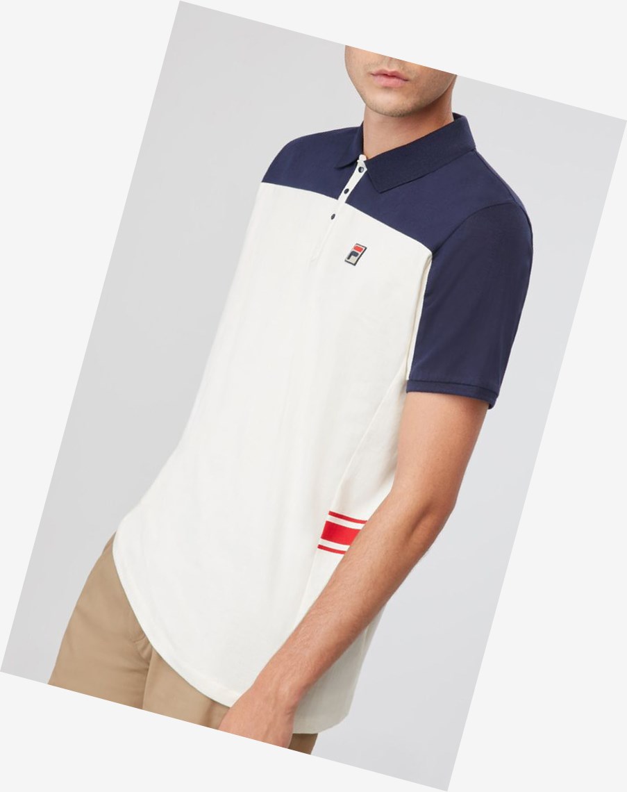 Fila Mivvi Polo Navy/Grd/Cred | 48OUEBIMN