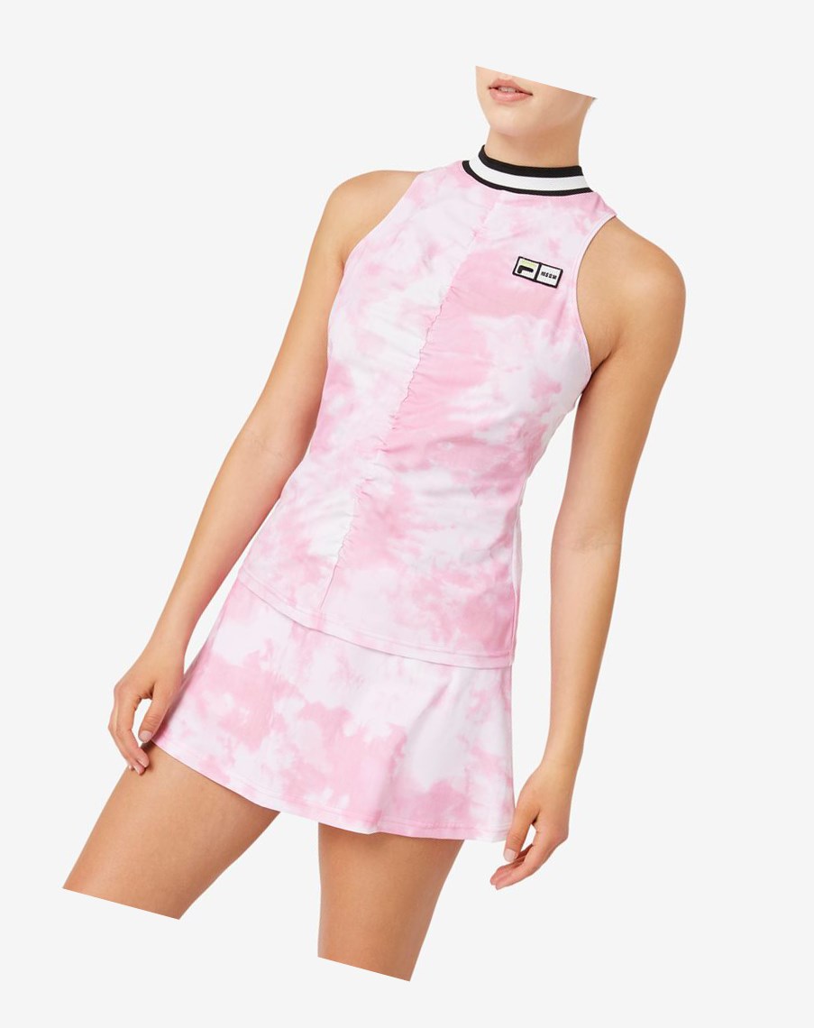 Fila Msgm X Fila Raceback Tank Rosas | 25MIBCYSW